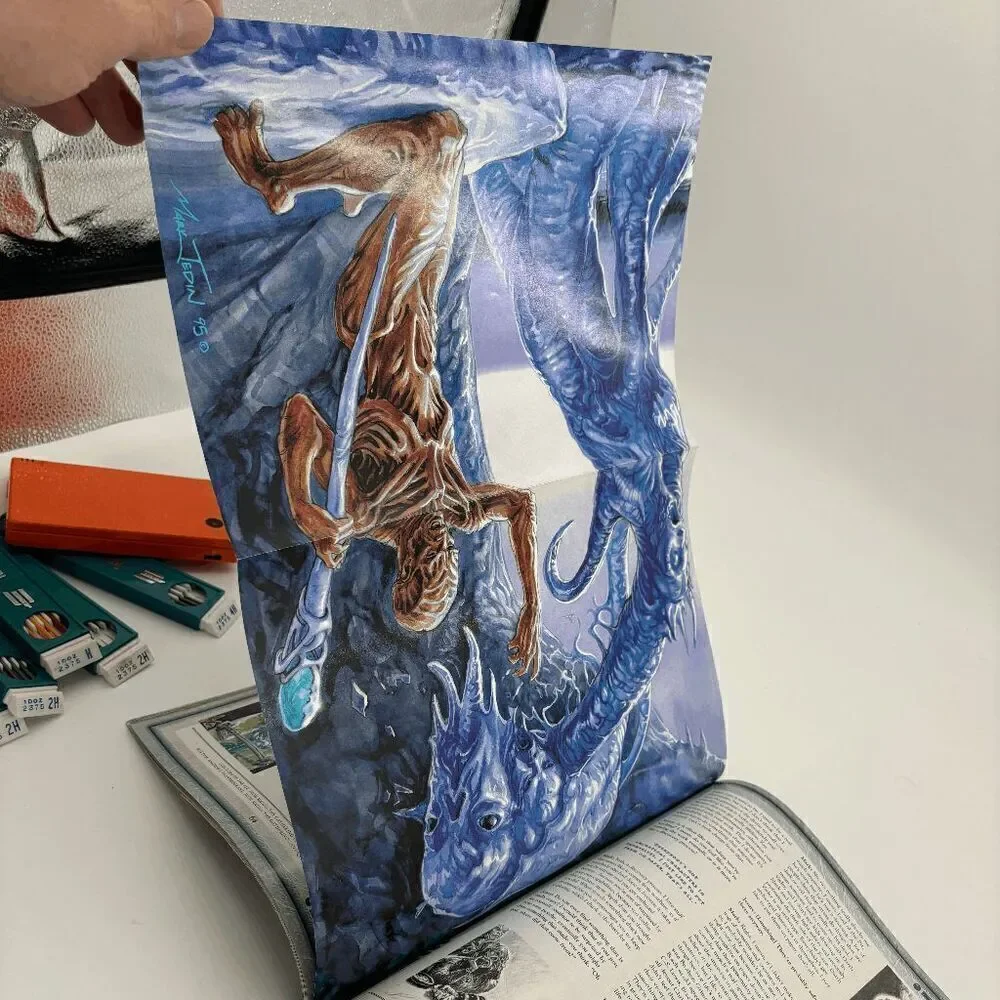1995 THE DUELIST DECKMASTER MAGAZINE #7‎ Includes Mark Tedin Art Poster